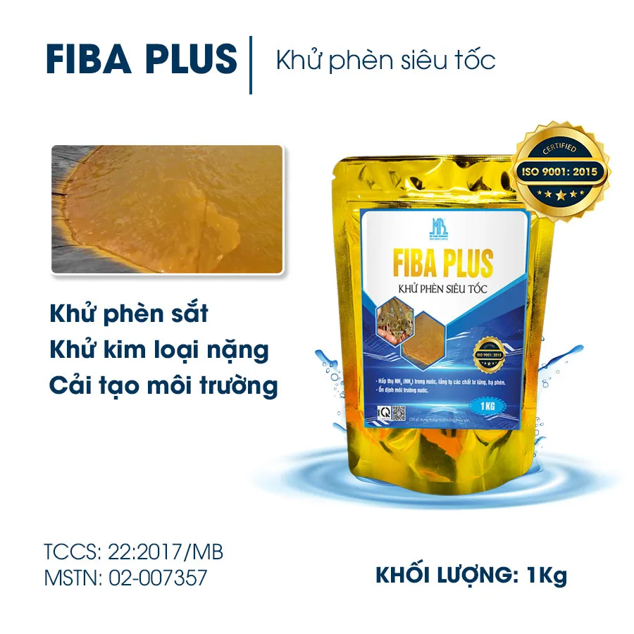 FIBA PLUS - Khử phèn siêu tốc cho ao tôm