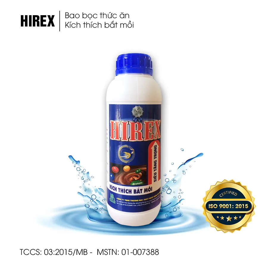 HIREX - Kích thích tôm bắt mồi, siêu tăng trọng