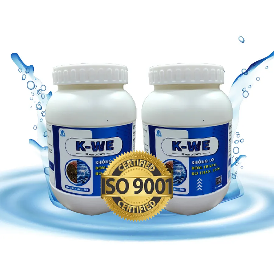 K-WE - Không lo tôm bị đốm trắng, đỏ thân, teo gan chết sớm