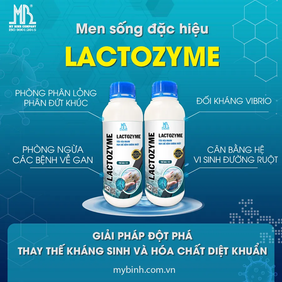LACTOZYME - Prevent from loose feces, broken feces, white feces syndrome.