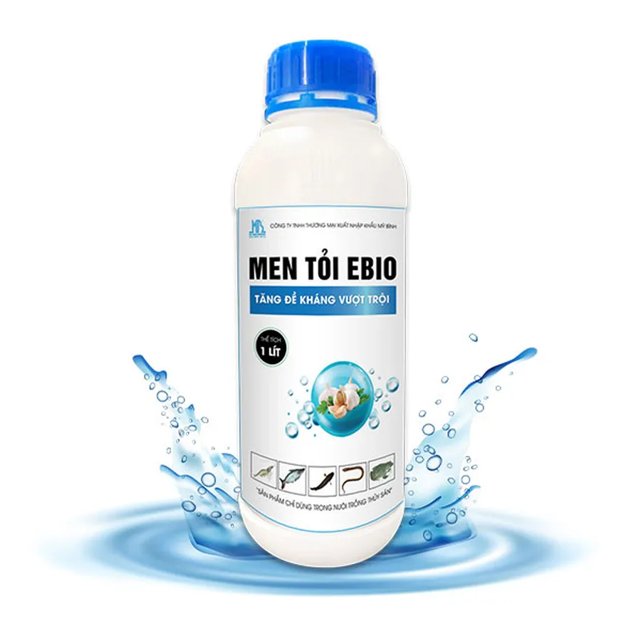 MEN TỎI EBIO - Tỏi lên men và men sống dành cho cá
