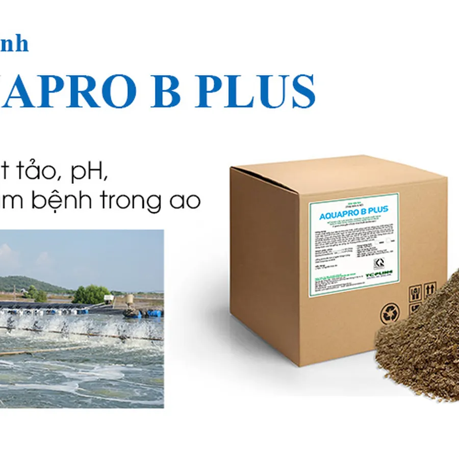 AQUA PRO B PLUS - Vi sinh xử lý ao cực mạnh