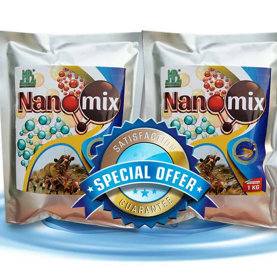 NANOMIX - Giúp tôm cứng vỏ nhanh, tăng tỉ lệ sống cho tôm