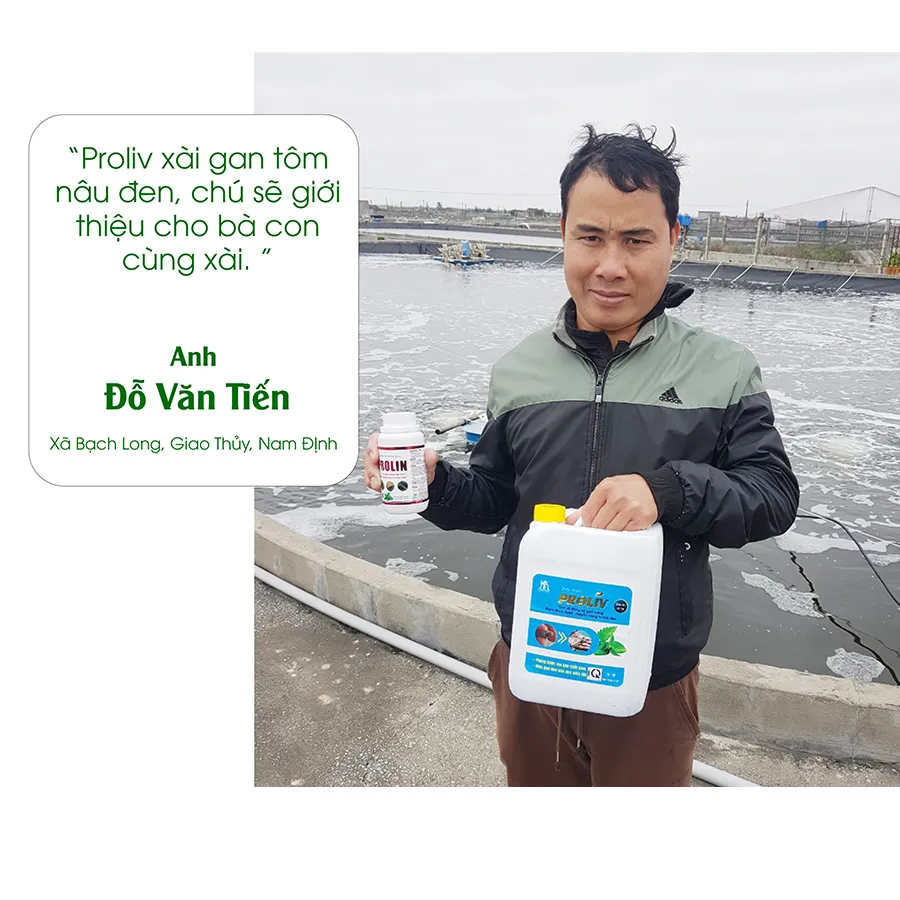 PROLIV - giúp gan tôm nâu đen siêu tốc