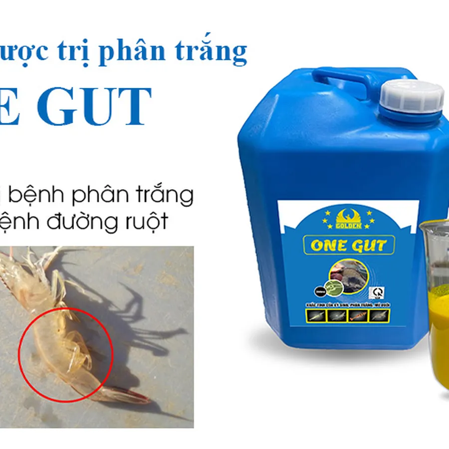 Thảo dược ONE GUT - Phòng trị bệnh phân trắng cho tôm
