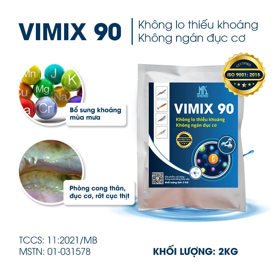 VIMIX 90 - Không lo thiếu khoáng, không ngán đục cơ