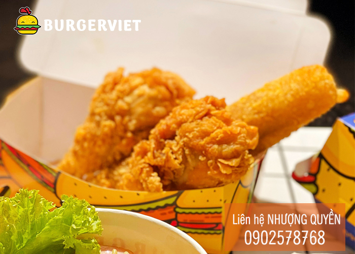 Gà Rán Tuyệt Ngon Tại BurgerViet Gà Rán Tuyệt Ngon Tại BurgerViet