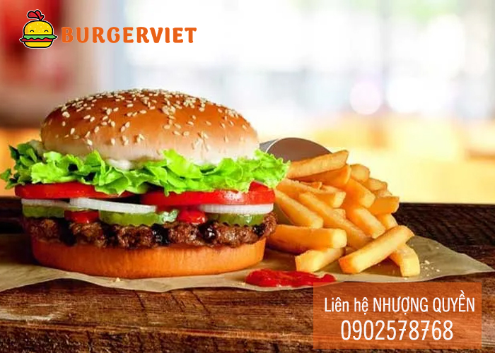 Kinh doanh hamburger nhượng quyền Kinh doanh hamburger nhượng quyền