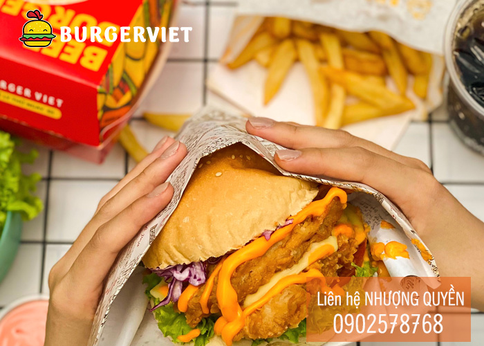 Kinh doanh nhượng quyền burger Kinh doanh nhượng quyền burger