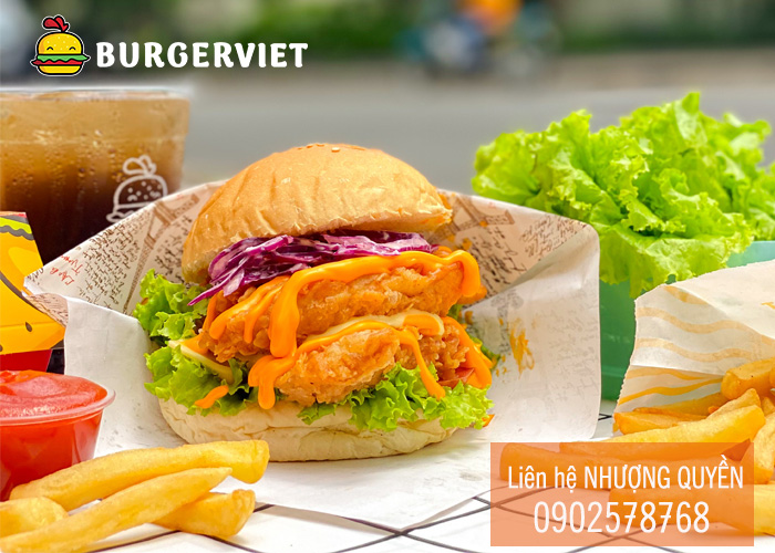 Kinh doanh nhượng quyền burger Kinh doanh nhượng quyền burger