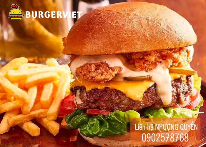 Kinh doanh nhượng quyền Burger Kinh doanh nhượng quyền Burger