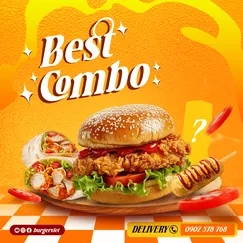 COMBO BEST SELLER: Burger Gà - Tacos Gà & Hơn thế nữa