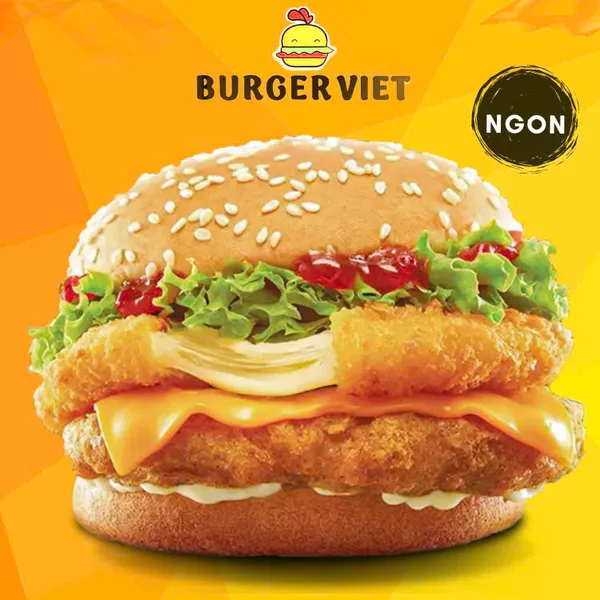Burger phô mai