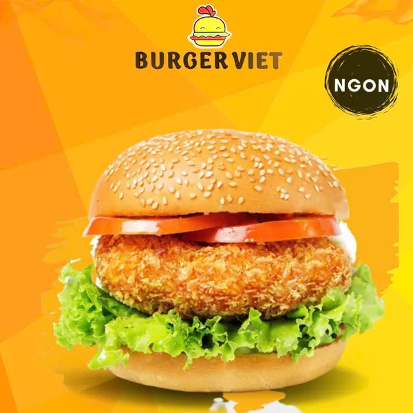 Burger Gà Tôm