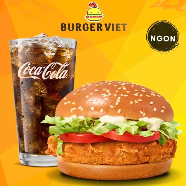 Burger Trứng Tropical Phô Mai