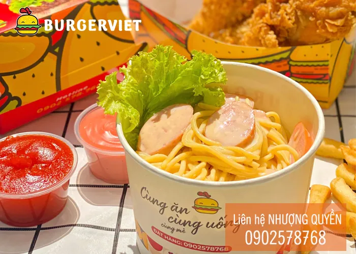 MỲ Ý TINH HOA TẠI BURGER VIET
