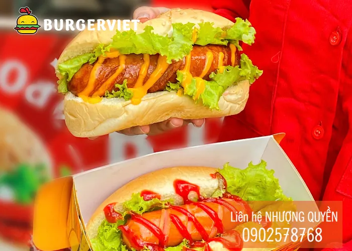 MÓN ĂN ĐƯỜNG PHỐ HOÀN HẢO - XÚC XÍCH KẾT HỢP BÁNH MÌ TƯƠI