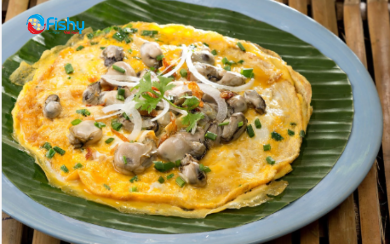 ruột hàu chiên trứng ruột hàu chiên trứng