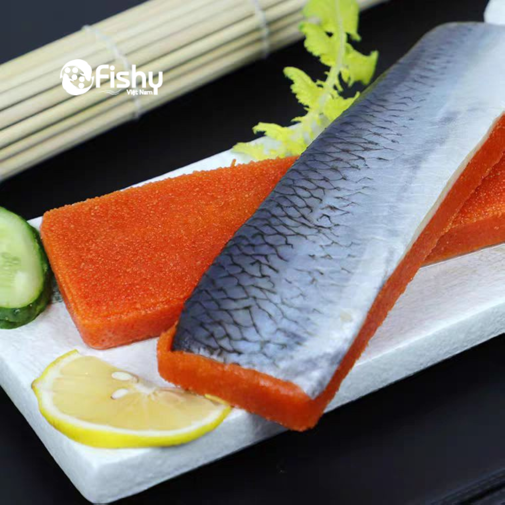 Frozen seasoned herring fillet and roe Frozen seasoned herring fillet and roe