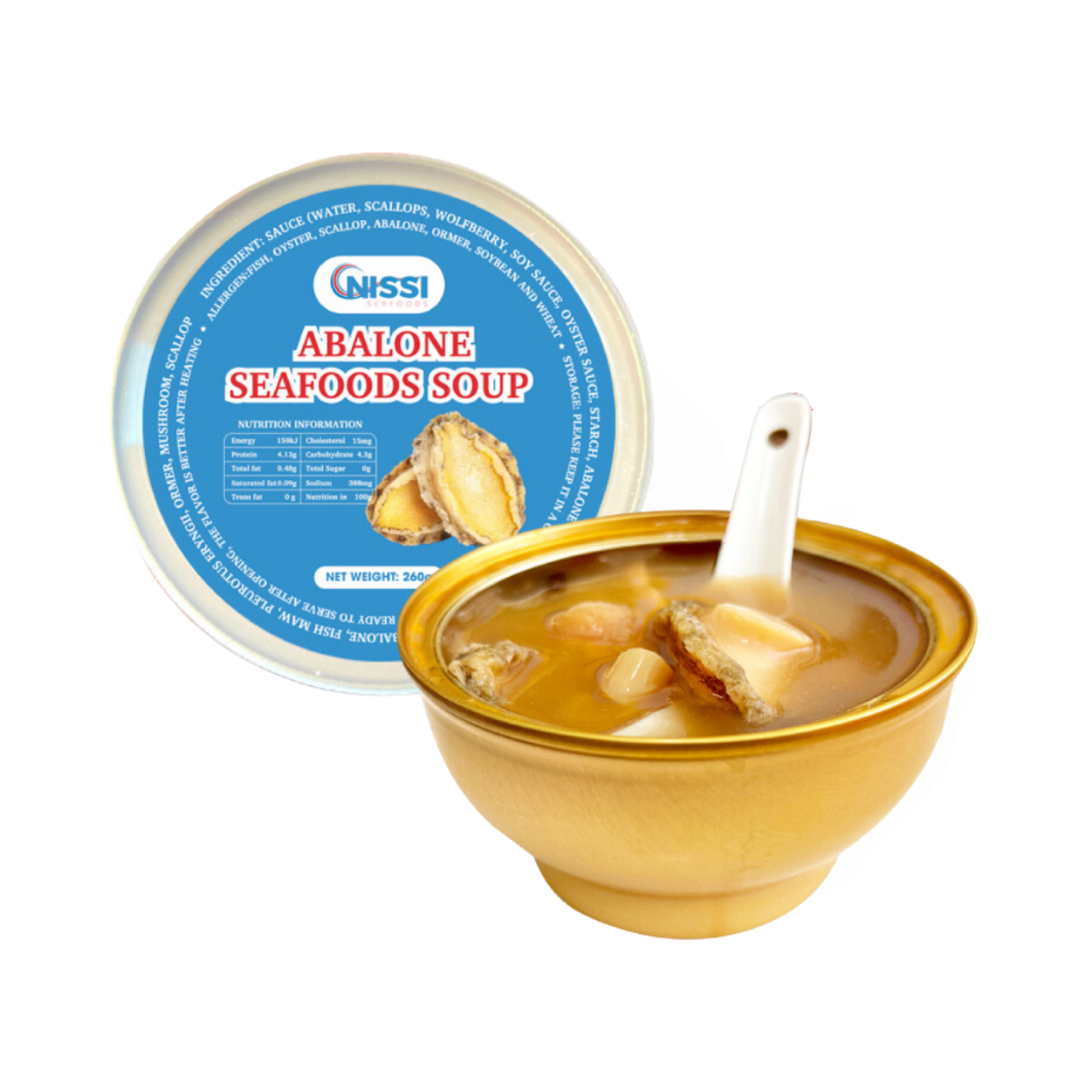 Seafood abalone soup Seafood abalone soup