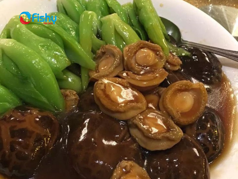 Bào Ngư Xào Nấm Đông Cô Bào Ngư Xào Nấm Đông Cô