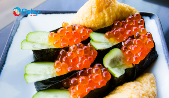 Salad trứng cá hồi Salad trứng cá hồi