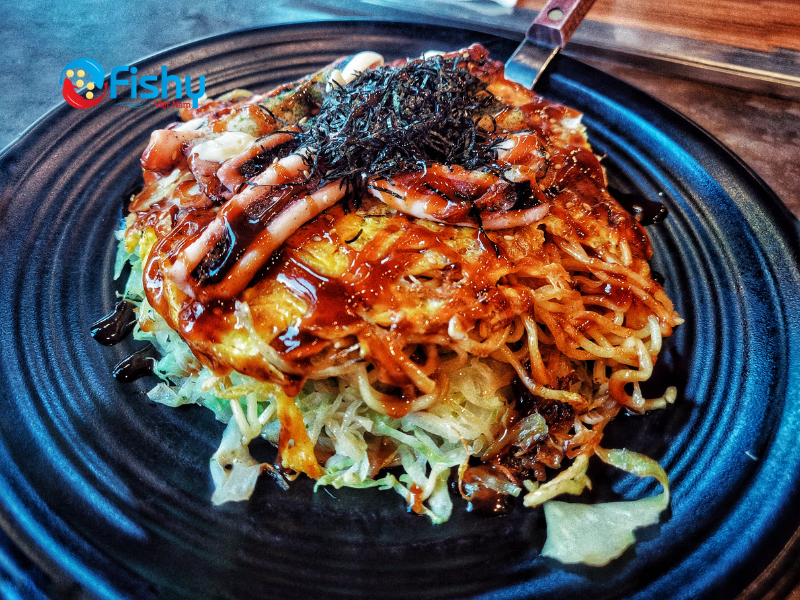 okonomiyaki - bánh xèo nhật bản