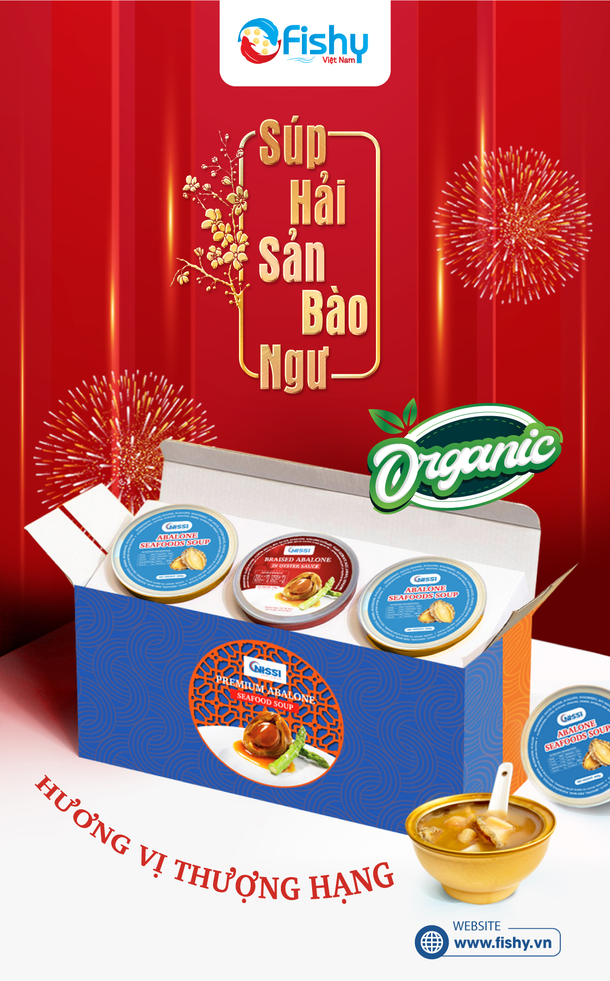 Quà tặng hảo hạng súp bào ngư Quà tặng hảo hạng súp bào ngư