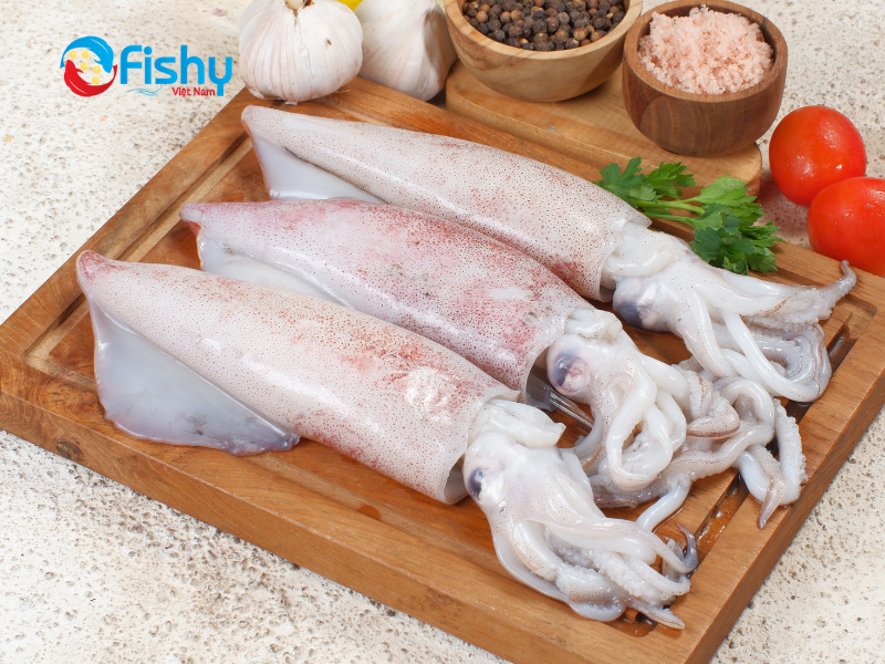 Bí quyết lựa chọn Mực ống đông lạnh Bí quyết lựa chọn Mực ống đông lạnh