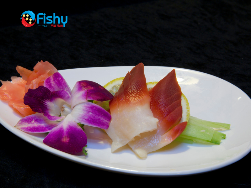Sashimi sò đỏ Sashimi sò đỏ