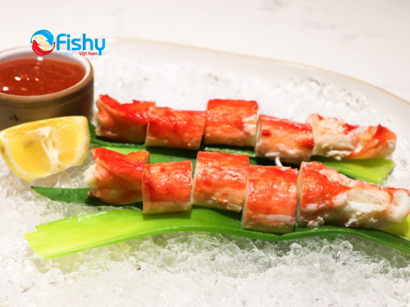Món Chân cua hoàng đế sốt ponzu Chan-cua-hoang-de-sot-ponzu