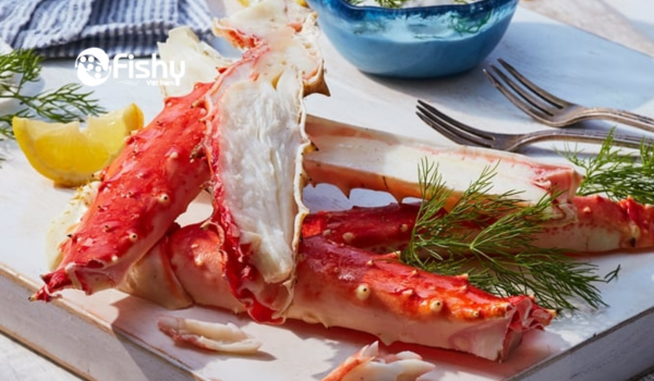 Chân cua hoàng đế đông lạnh giàu dinh dưỡng Chân cua hoàng đế đông lạnh giàu dinh dưỡng