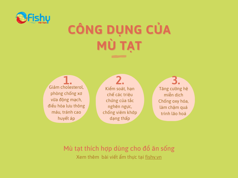Công dụng của mù tạt Công dụng của mù tạt