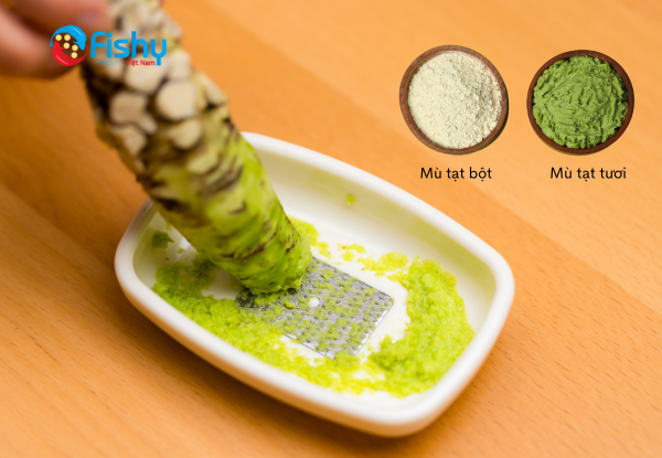 các loại gia vị truyền thống dùng sashimi các loại gia vị truyền thống dùng sashimi