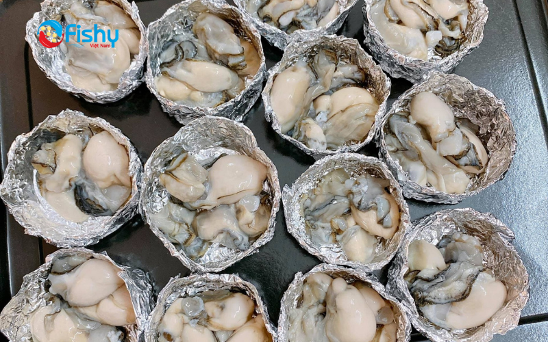 Hàu sữa nướng Hàu sữa nướng