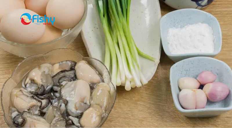 Hàu sữa chiên trứng Hàu sữa chiên trứng