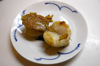 Steamed and Pan-fried Chilean Abalone Meat Steamed and Pan-fried Chilean Abalone Meat