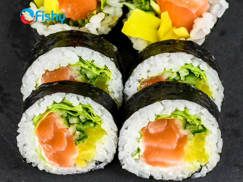 Cơm cuộn rong biển Cơm cuộn rong biển