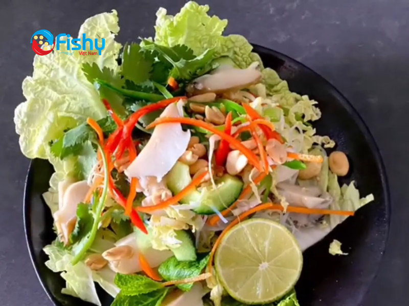 Salad bào ngư Salad bào ngư kiểu việt nam