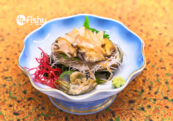 Sashimi bào ngư úc Sashimi bào ngư úc