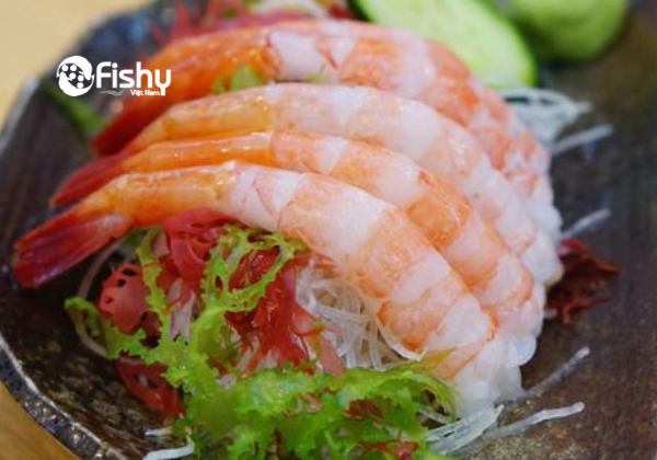Sashimi tôm đỏ Atlantic Sashimi tôm đỏ Atlantic