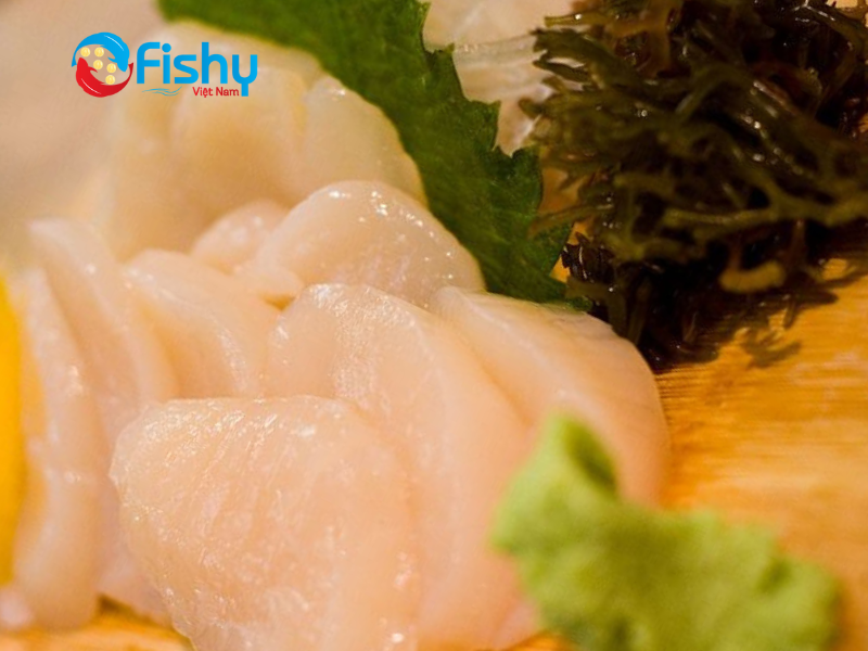 Sashimi sò điệp Sashimi sò điệp