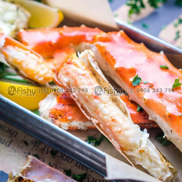 Frozen cooked kingcrab legs