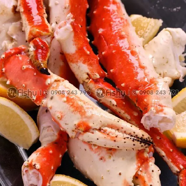 Frozen cooked kingcrab legs