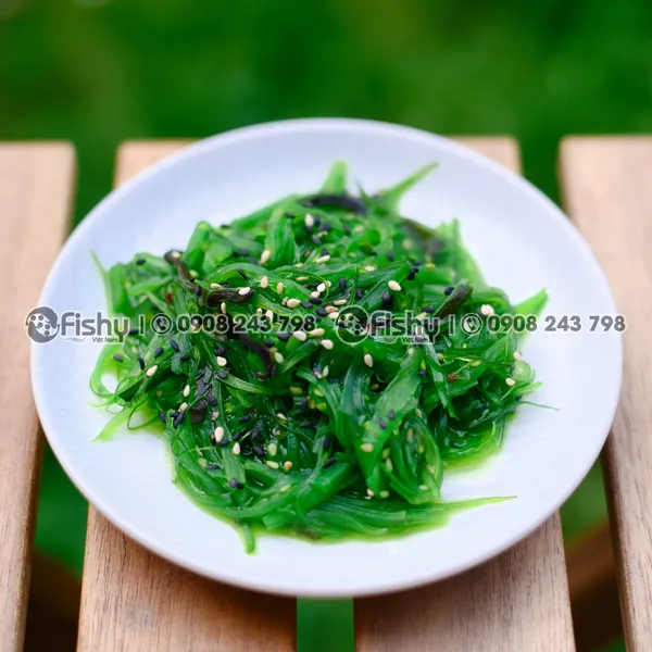 Rong Biển Tươi Trộn Mè 