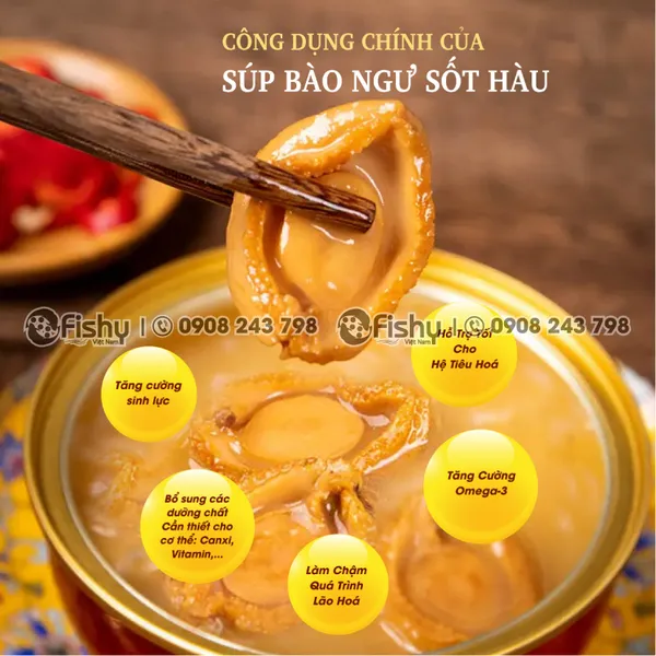 Súp Bào Ngư Sốt Hàu