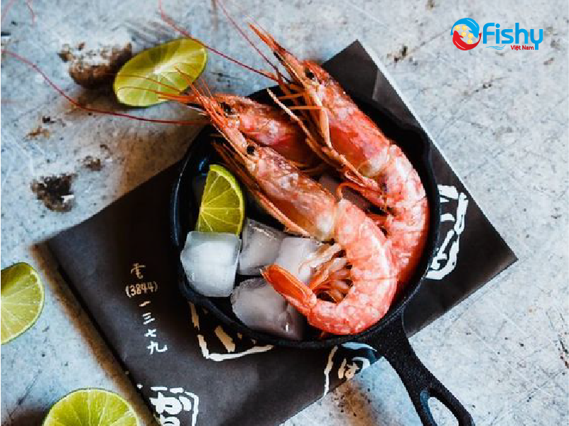 Tôm Đỏ Nguyên Vỏ Atlantic Có Đủ Tiêu Chuẩn Ăn Sashimi Tôm Đỏ Nguyên Vỏ Atlantic Có Đủ Tiêu Chuẩn Ăn Sashimi