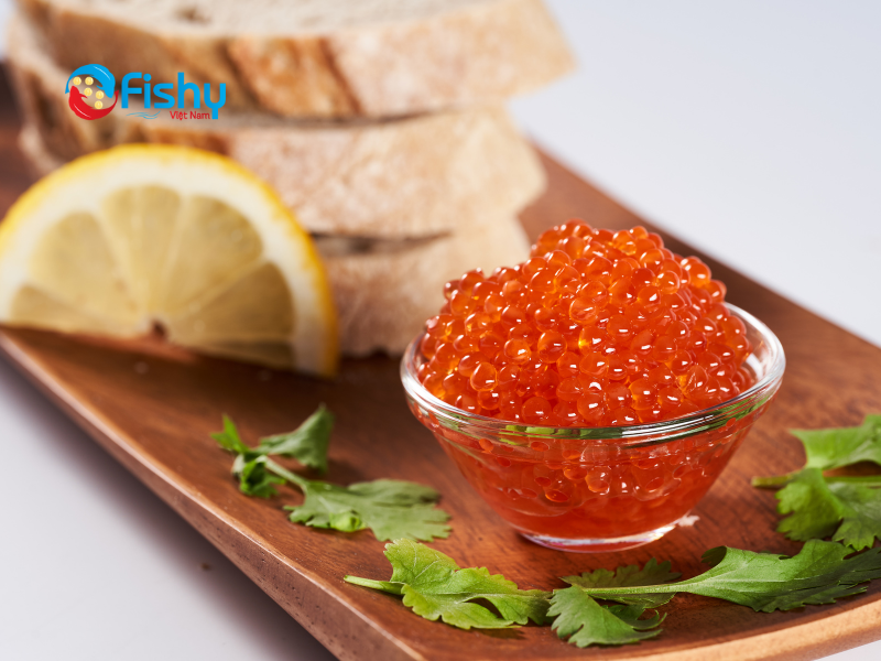 Trứng cá hồi cung cấp nguồn protein chất lượng cao Trứng cá hồi cung cấp nguồn protein chất lượng cao