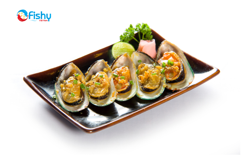 Chilean green mussels Chilean green mussels