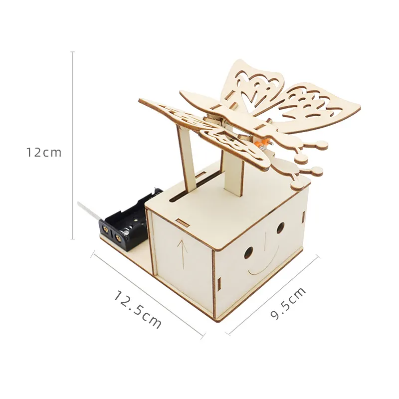 Đồ chơi lắp ghép bằng gỗ hình cánh bướm DIY-185